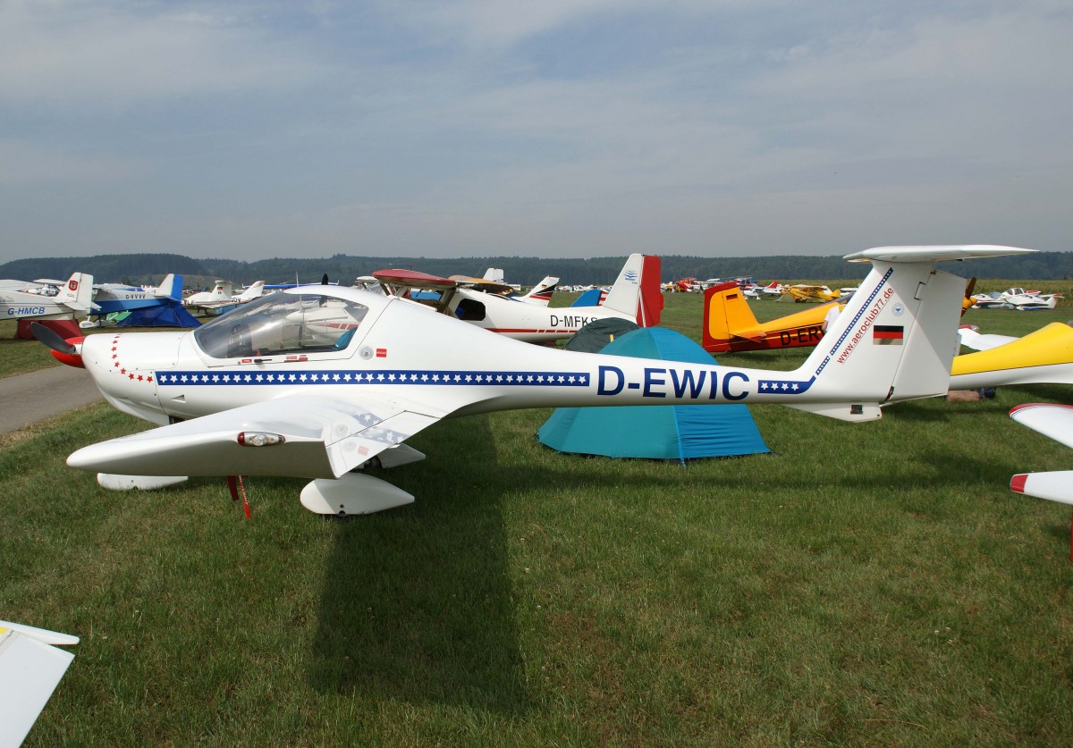 Privat, D-EWIC, Diamond, DA-20 Katana, 23.08.2013, EDMT, Tannheim (Tannkosh '13), Germany