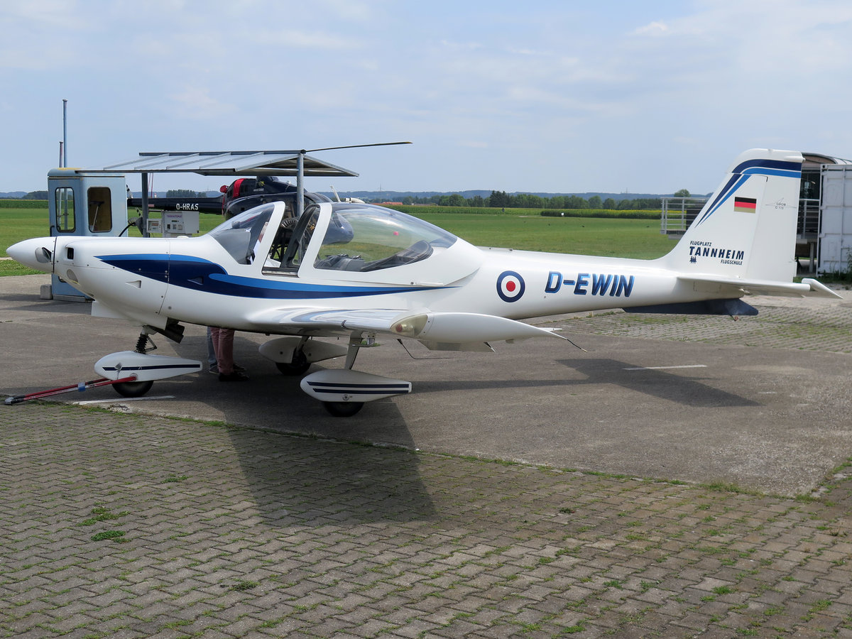 Privat, D-EWIN, Grob Aircraft, G-115 C, 02.08.2019, EDMT, Tannheim, Germany