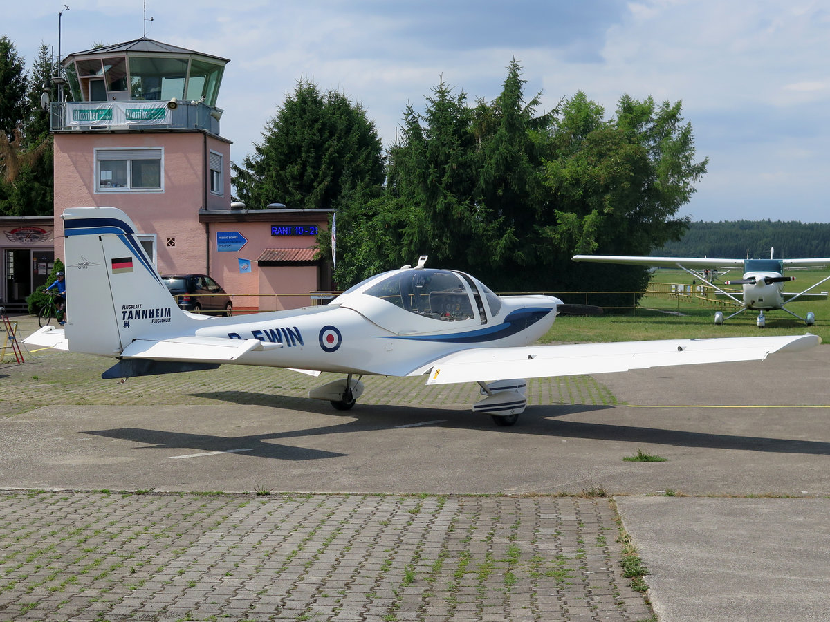 Privat, D-EWIN, Grob Aircraft, G-115 C, 02.08.2019, EDMT, Tannheim, Germany