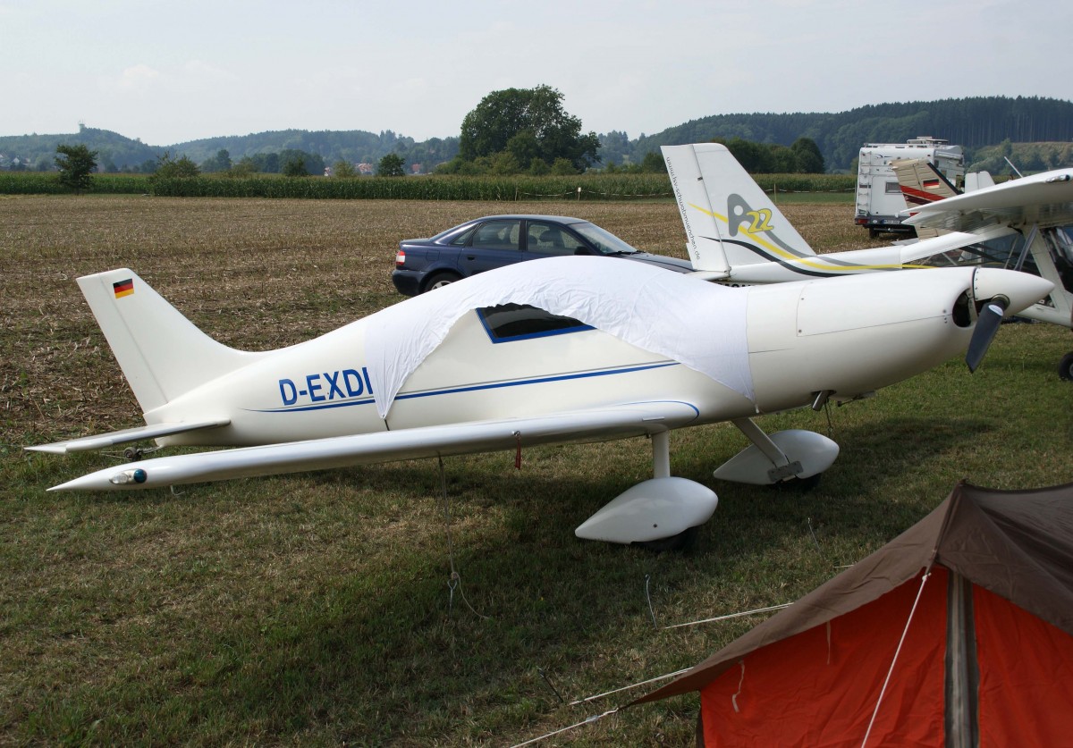 Privat, D-EXDB, Aero Designs, Pulsar XP, 23.08.2013, EDMT, Tannheim (Tannkosh '13), Germany