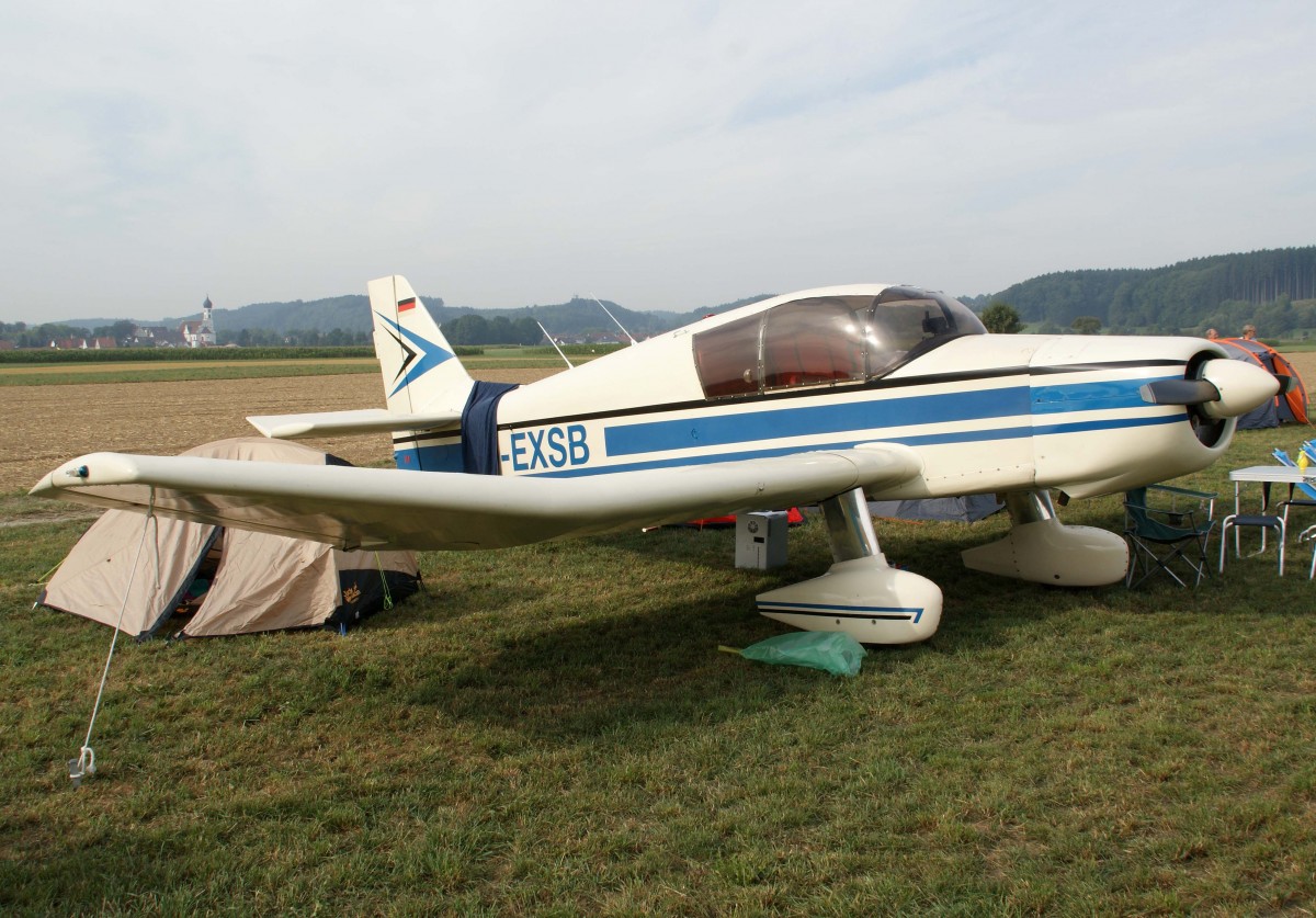 Privat, D-EXSB, Jodel, D-140 C Mousquetaire III, 23.08.2013, EDMT, Tannheim (Tannkosh '13), Germany