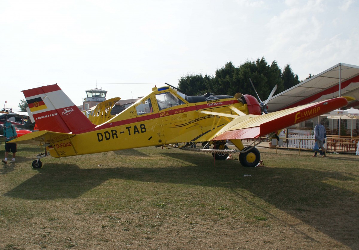 Privat, D-FOAB, PZL, PZL-106 AR Kruk, 23.08.2013, EDMT, Tannheim (Tannkosh '13), Germany

