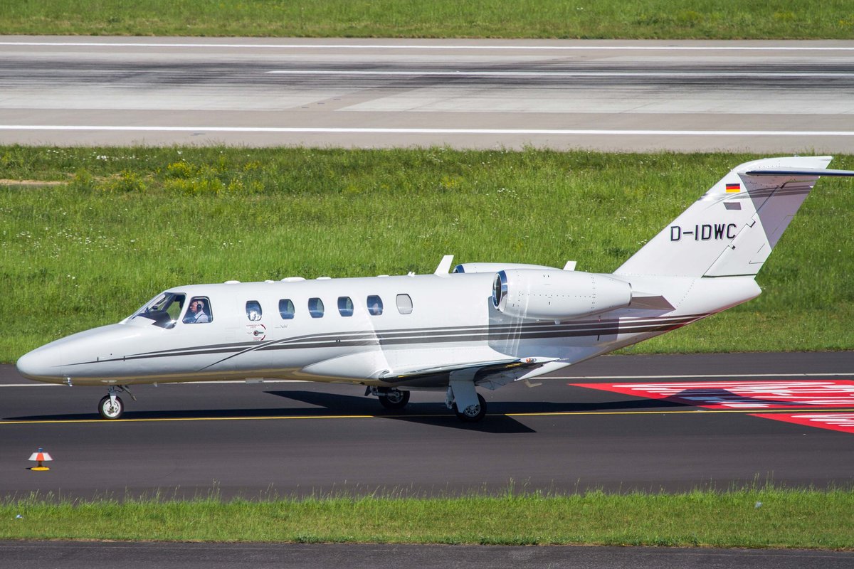 privat, D-IDWC, Cessna, 525 A ~ Citation CJ-2+, 17.05.2017, DUS-EDDL, Düsseldorf, Germany