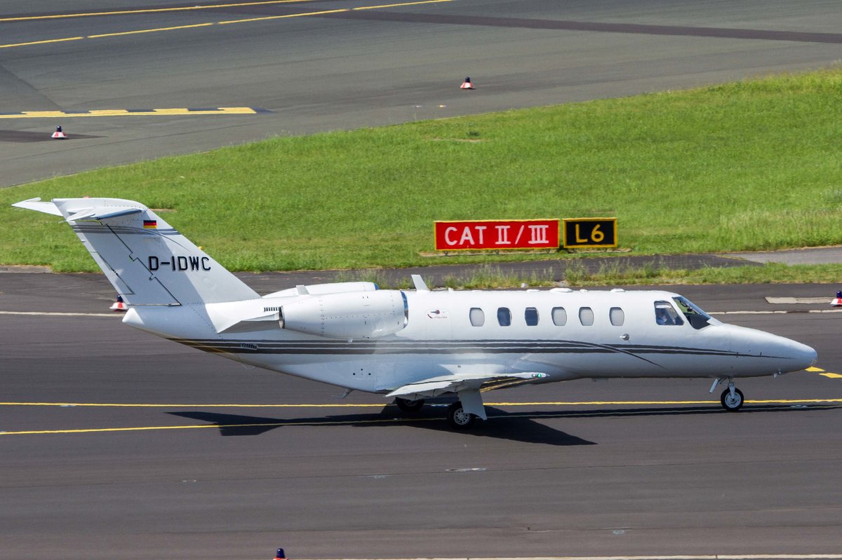 privat, D-IDWC, Cessna, 525 A ~ Citation CJ-2+, 17.05.2017, DUS-EDDL, Düsseldorf, Germany