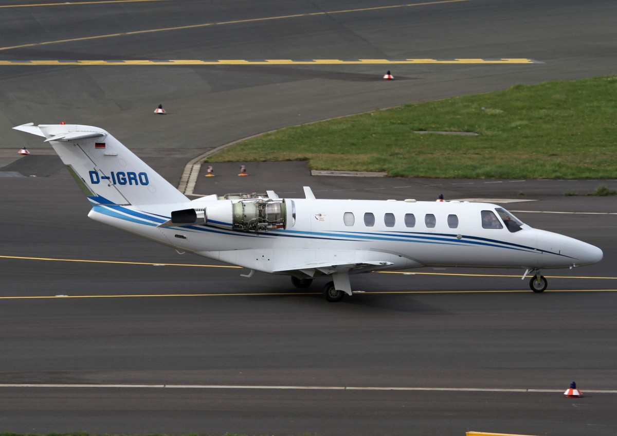 Privat, D-IGRO, Cessna, 525 A Citation CJ-2, 02.04.2014, DUS-EDDL, Dsseldorf, Germany 
