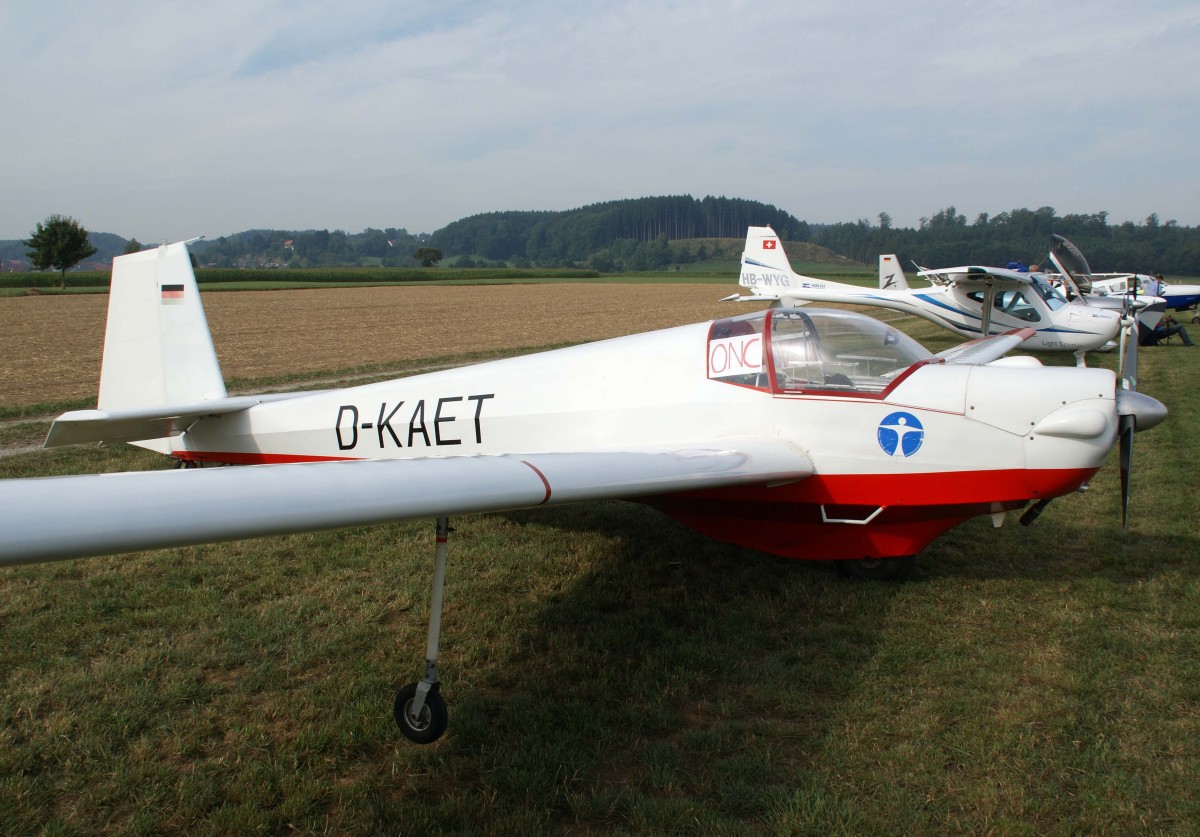 Privat, D-KAET, Scheibe, SF-25 C Falke, 23.08.2013, EDMT, Tannheim (Tannkosh '13), Germany 