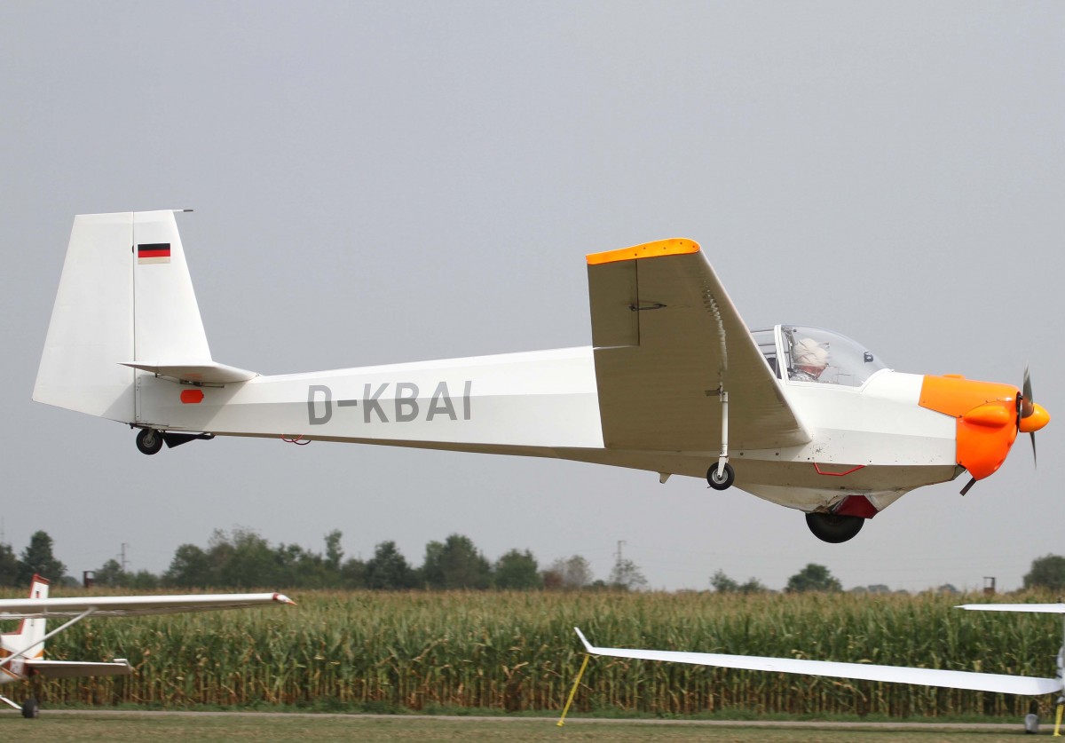 Privat, D-KBAI, Scheibe, SF-25 C Falke, 24.08.2013, EDMT, Tannheim (Tannkosh '13), Germany 