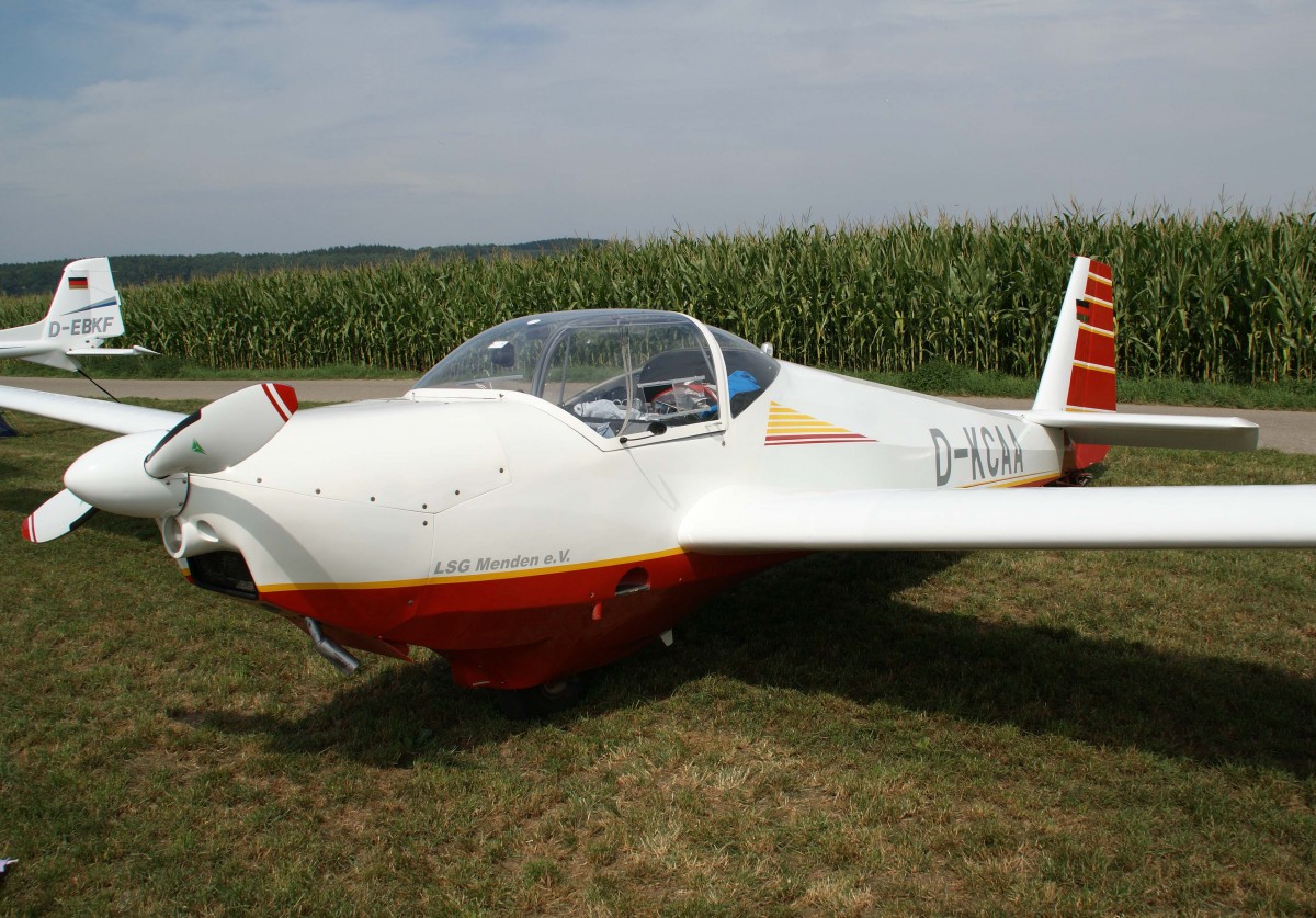 Privat, D-KCAA, Scheibe, SF-25 C Falke, 23.08.2013, EDMT, Tannheim (Tannkosh '13), Germany 