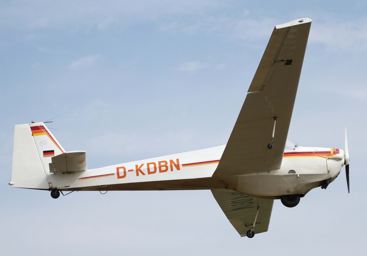 Privat, D-KDBN, Scheibe, SF-25 C Falke, 24.08.2013, EDMT, Tannheim (Tannkosh '13), Germany 