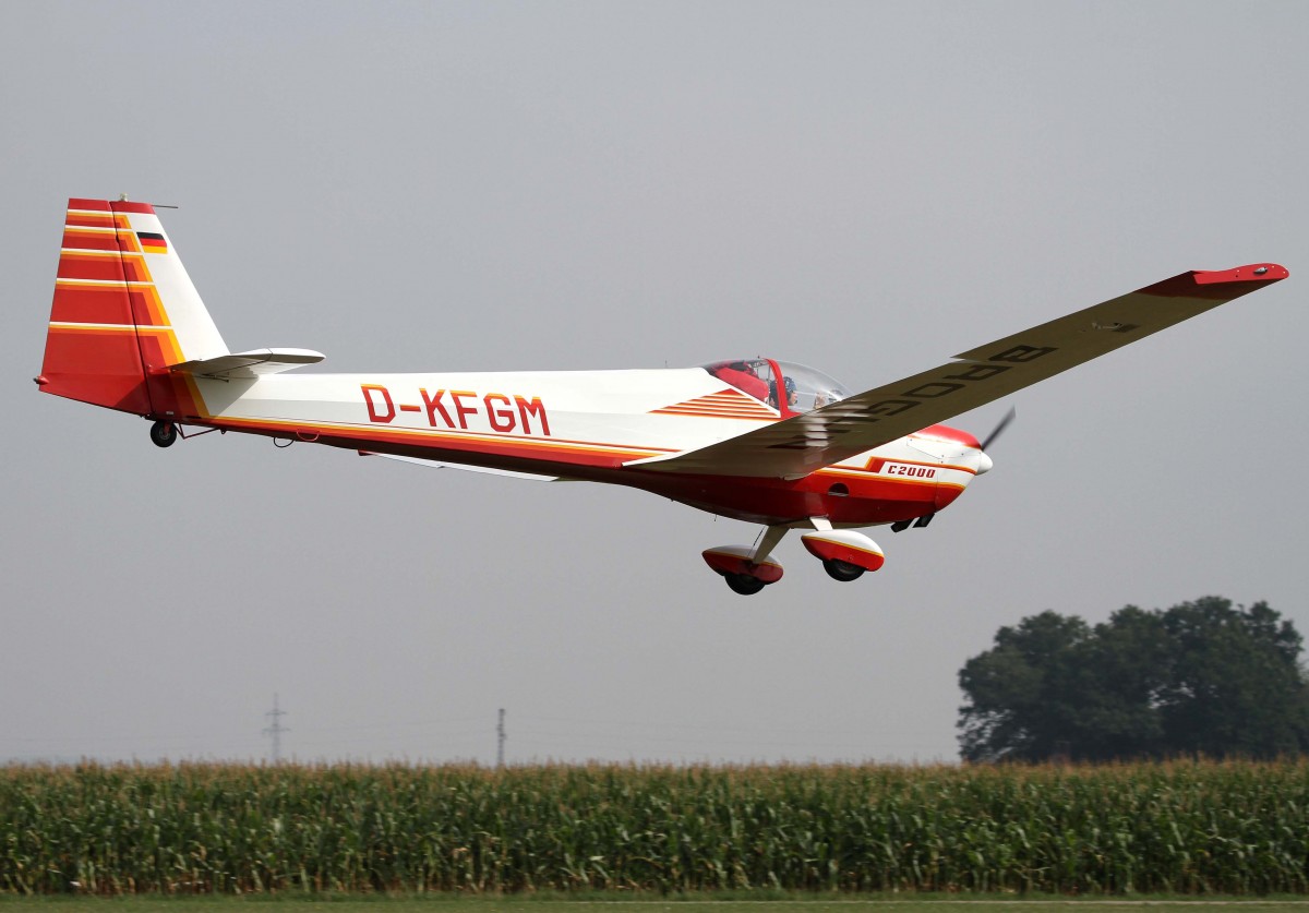 Privat, D-KFGM, Scheibe, SF-25 C Falke 2000, 23.08.2013, EDMT, Tannheim (Tannkosh '13), Germany 