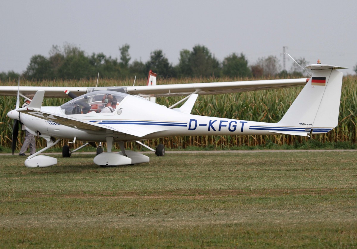Privat, D-KFGT, Diamond (Hoffmann), HK-36 TTC Super Dimona, 24.08.2013, EDMT, Tannheim (Tannkosh '13), Germany 