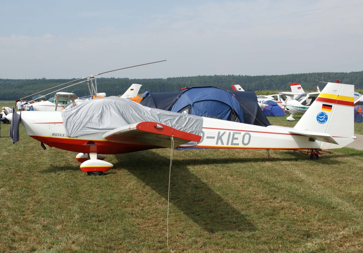 Privat, D-KIEO, Scheibe, SF-25 C Falke, 23.08.2013, EDMT, Tannheim (Tannkosh '13), Germany 