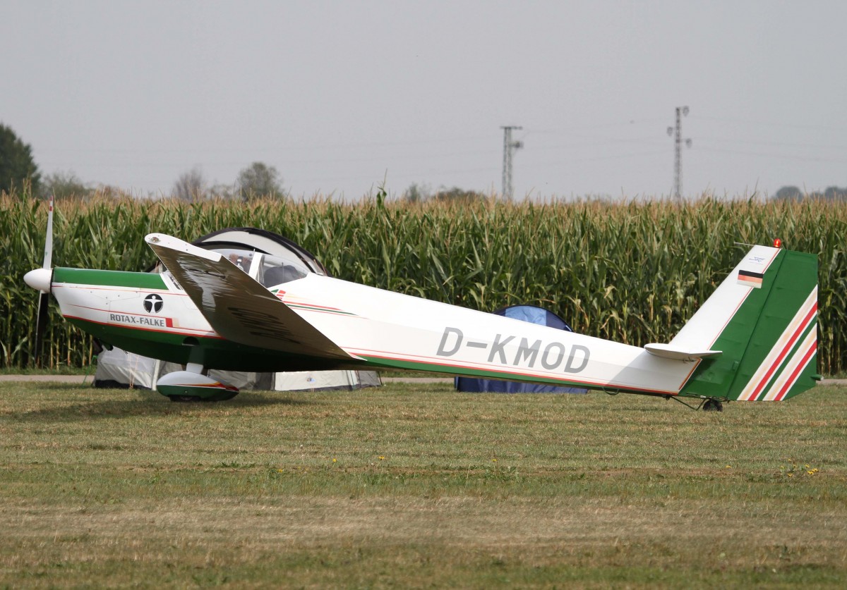 Privat, D-KMOD, Scheibe, SF-25 C Falke, 24.08.2013, EDMT, Tannheim (Tannkosh '13), Germany 