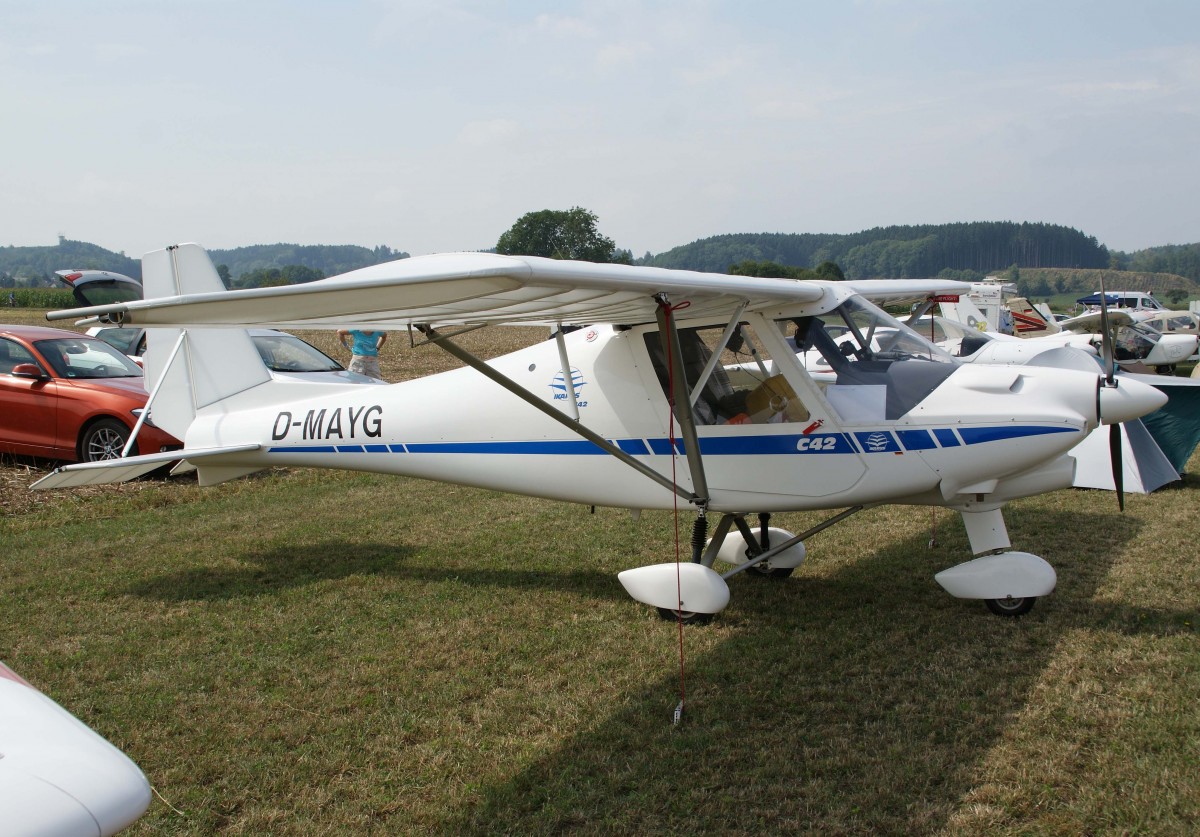 Privat, D-MAYG, Comco-Ikarus, C-42, 23.08.2013, EDMT, Tannheim (Tannkosh '13), Germany 