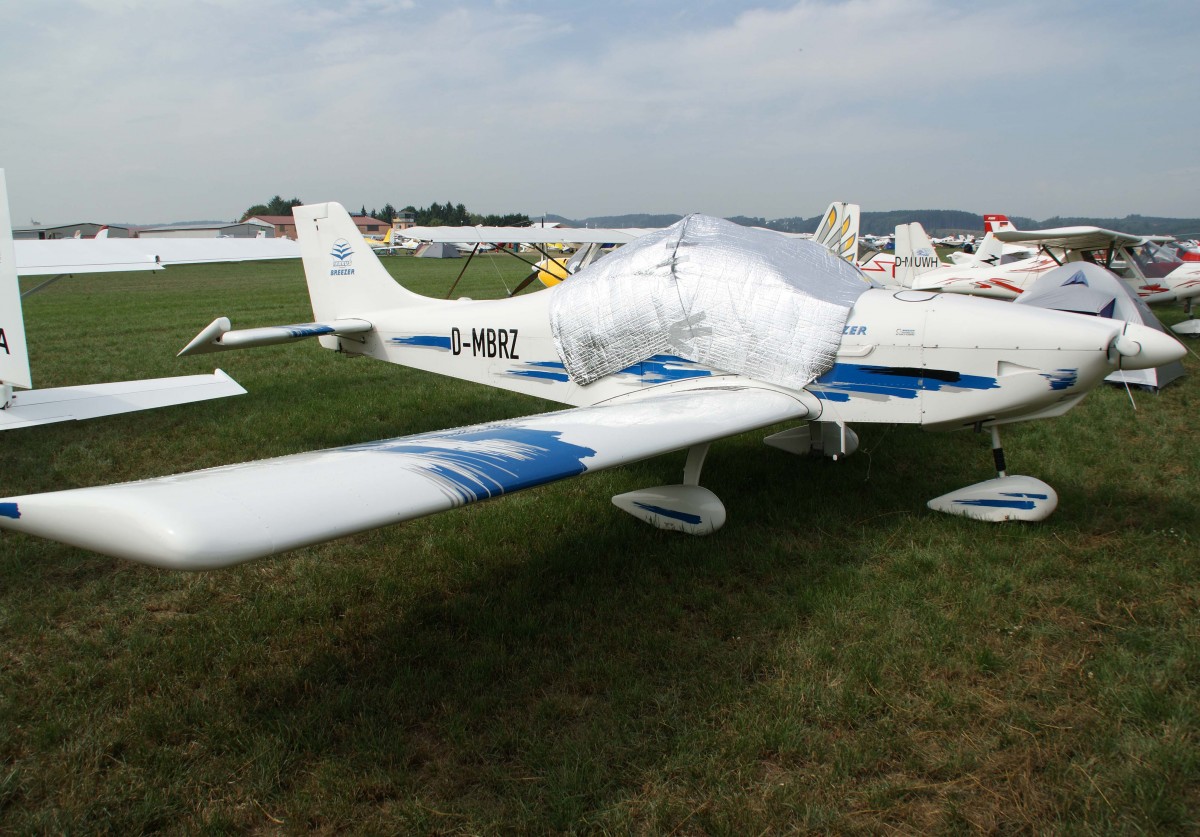 Privat, D-MBRZ, Breezer, B-400, 23.08.2013, EDMT, Tannheim (Tannkosh '13), Germany 