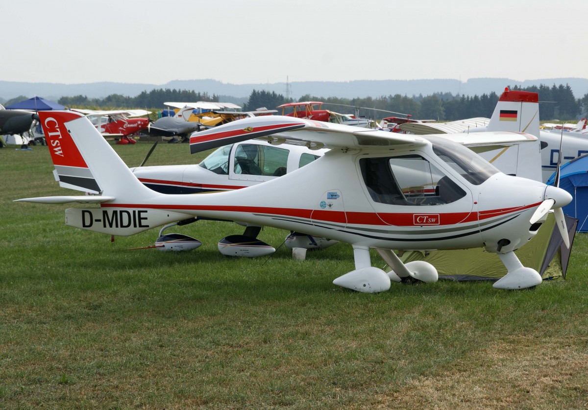 Privat, D-MDIE, Flight Design, CT-SW, 23.08.2013, EDMT, Tannheim (Tannkosh '13), Germany 