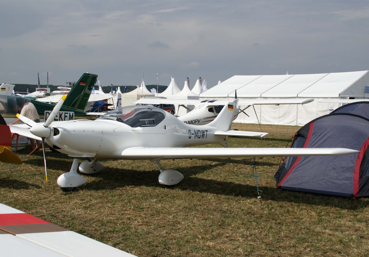 Privat, D-MDWT, Aerospool, WT-9 Dynamic, 23.08.2013, EDMT, Tannheim (Tannkosh '13), Germany 