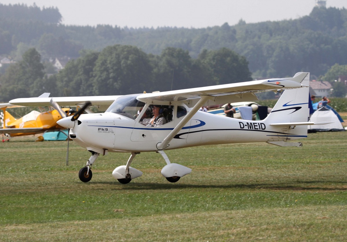 Privat, D-MEID, FK-Leichtflugzeuge, FK-9 ELA, 23.08.2013, EDMT, Tannheim (Tannkosh '13), Germany 