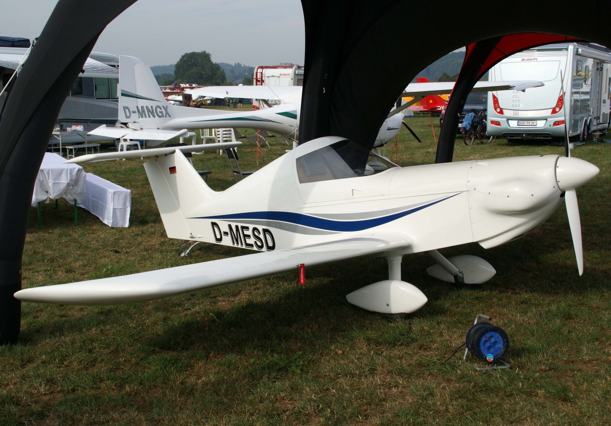 Privat, D-MESD, SD-Planes Spacek, SD-1 Minisport, 23.08.2013, EDMT, Tannheim (Tannkosh '13), Germany 