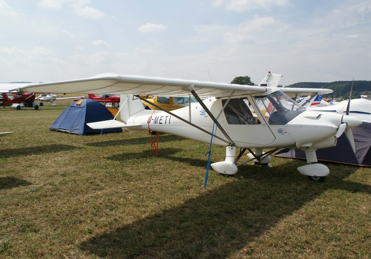Privat, D-METI, Comco-Ikarus, C-42, 23.08.2013, EDMT, Tannheim (Tannkosh '13), Germany 