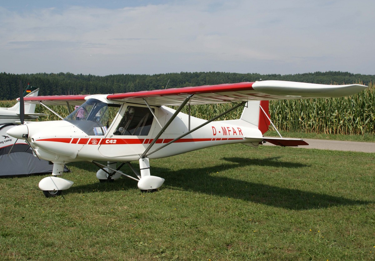 Privat, D-MFAR, Comco-Ikarus, C-42, 23.08.2013, EDMT, Tannheim (Tannkosh '13), Germany 
