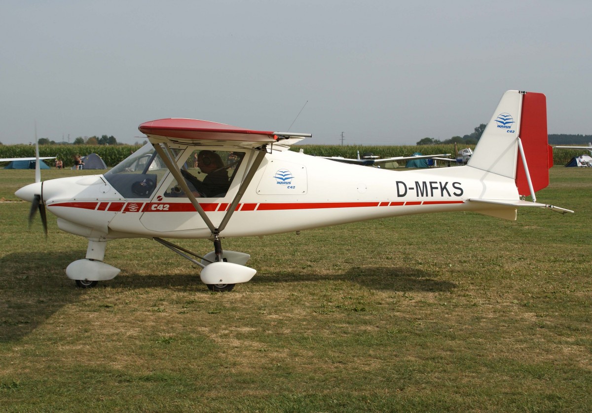 Privat, D-MFKS, Comco-Ikarus, C-42, 24.08.2013, EDMT, Tannheim (Tannkosh '13), Germany 