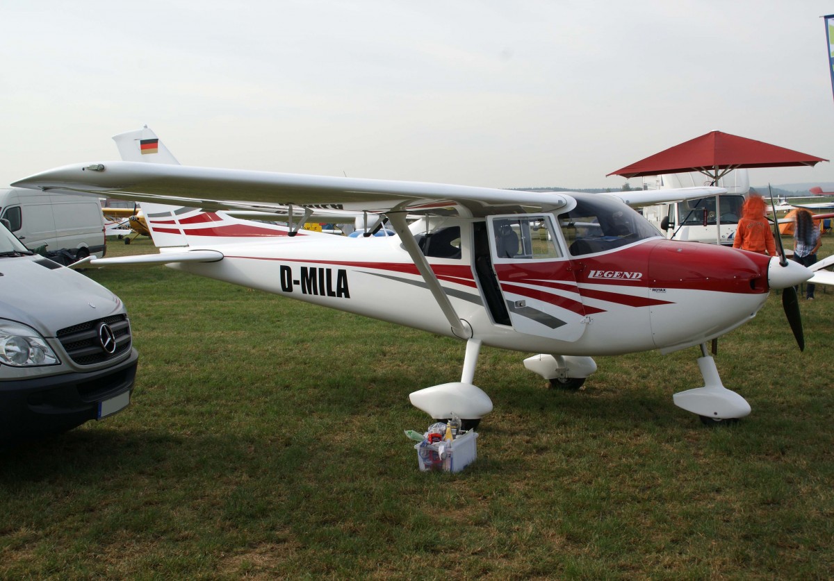 Privat, D-MILA, UL-Airoaviation, Legend, 23.08.2013, EDMT, Tannheim (Tannkosh '13), Germany 