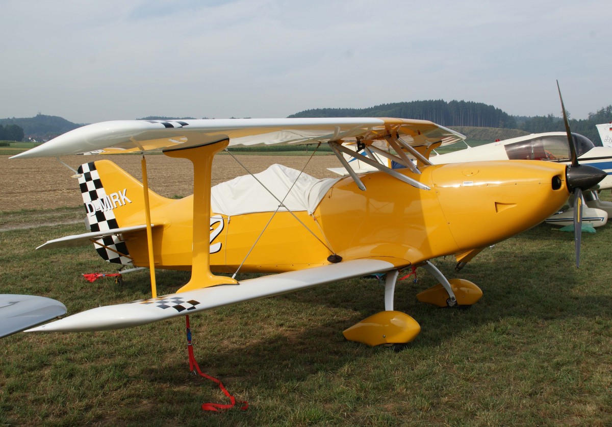 Privat, D-MIRK, FK-Leichtflugzeuge, FK-12 Comet, 23.08.2013, EDMT, Tannheim (Tannkosh '13), Germany 