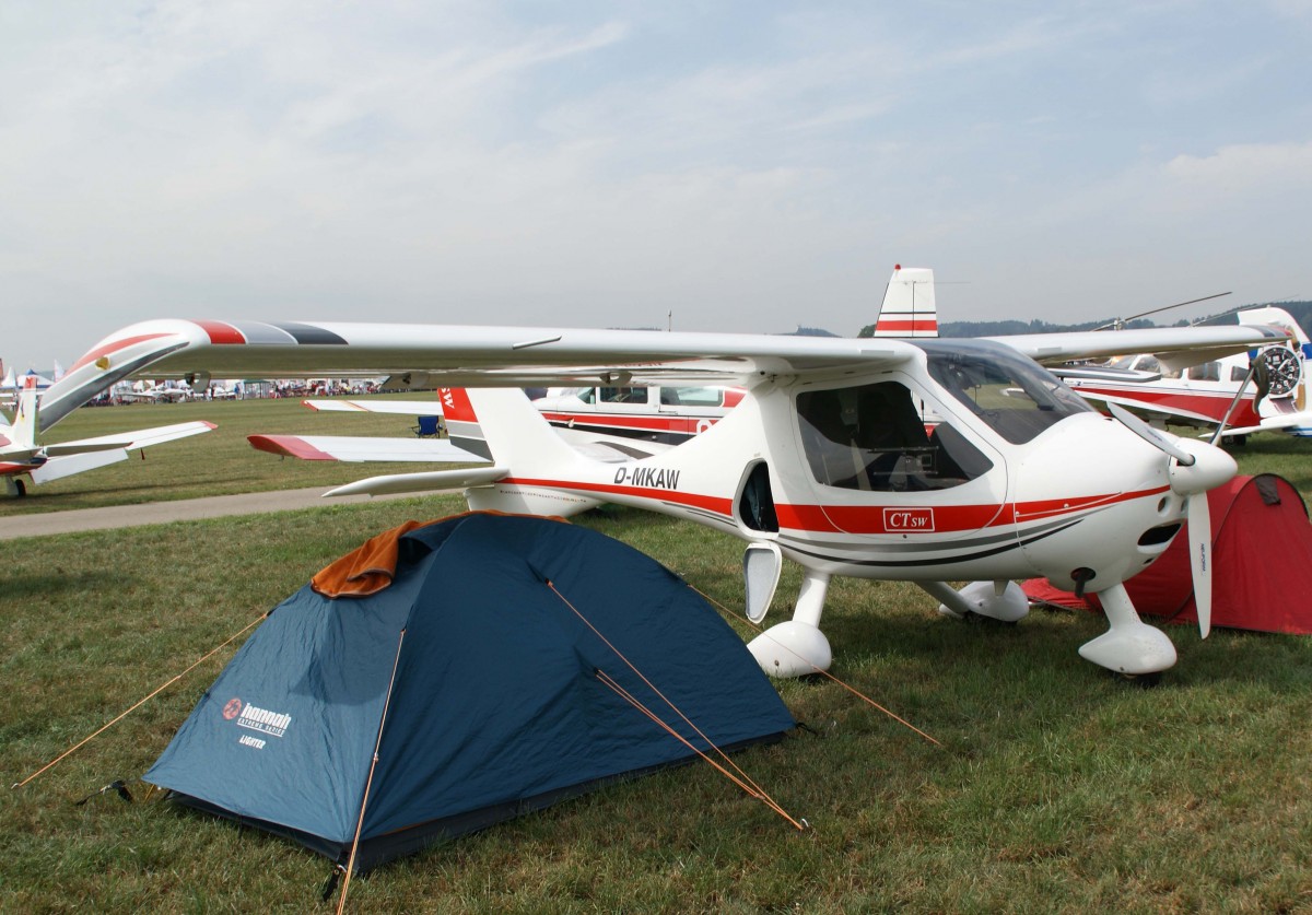 Privat, D-MKAW, Flight Design, CT-SW, 23.08.2013, EDMT, Tannheim (Tannkosh '13), Germany 