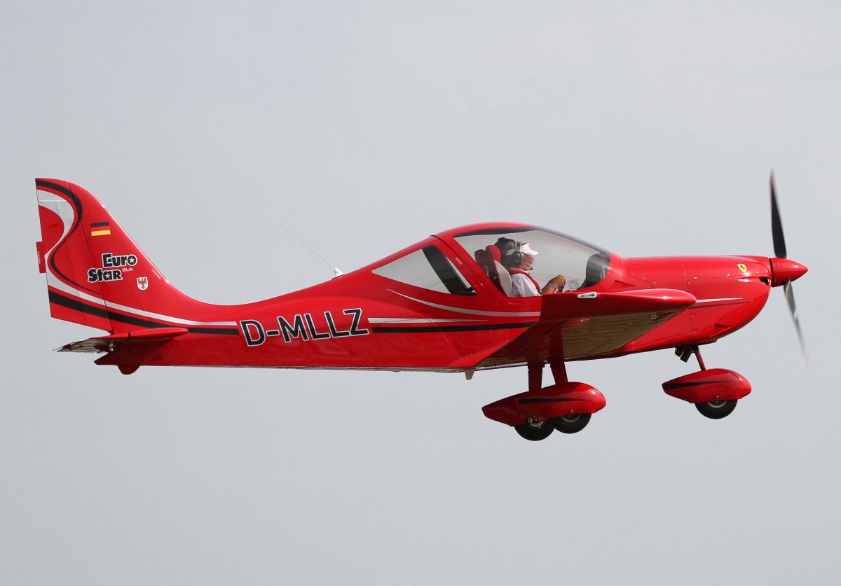 Privat, D-MLLZ, Evektor, EV-97 EuroStar SLW, 24.08.2013, EDMT, Tannheim (Tannkosh '13), Germany 