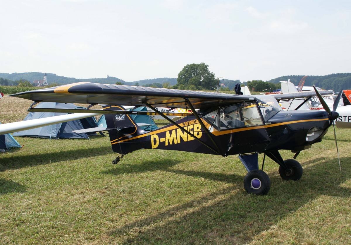 Privat, D-MNEB, Light Aero, Avid Flyer Mk-IV, 23.08.2013, EDMT, Tannheim (Tannkosh '13), Germany 