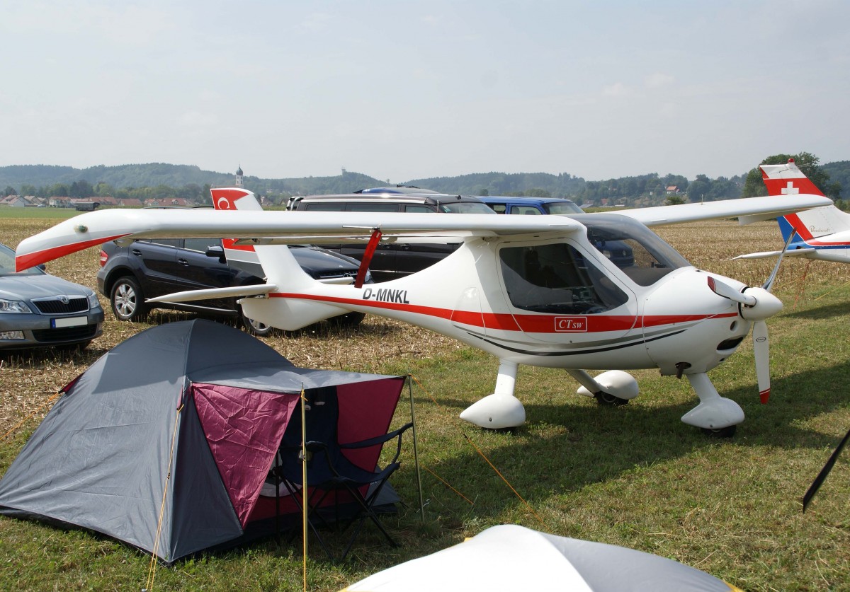 Privat, D-MNKL, Flight Design, CT-SW, 23.08.2013, EDMT, Tannheim (Tannkosh '13), Germany 