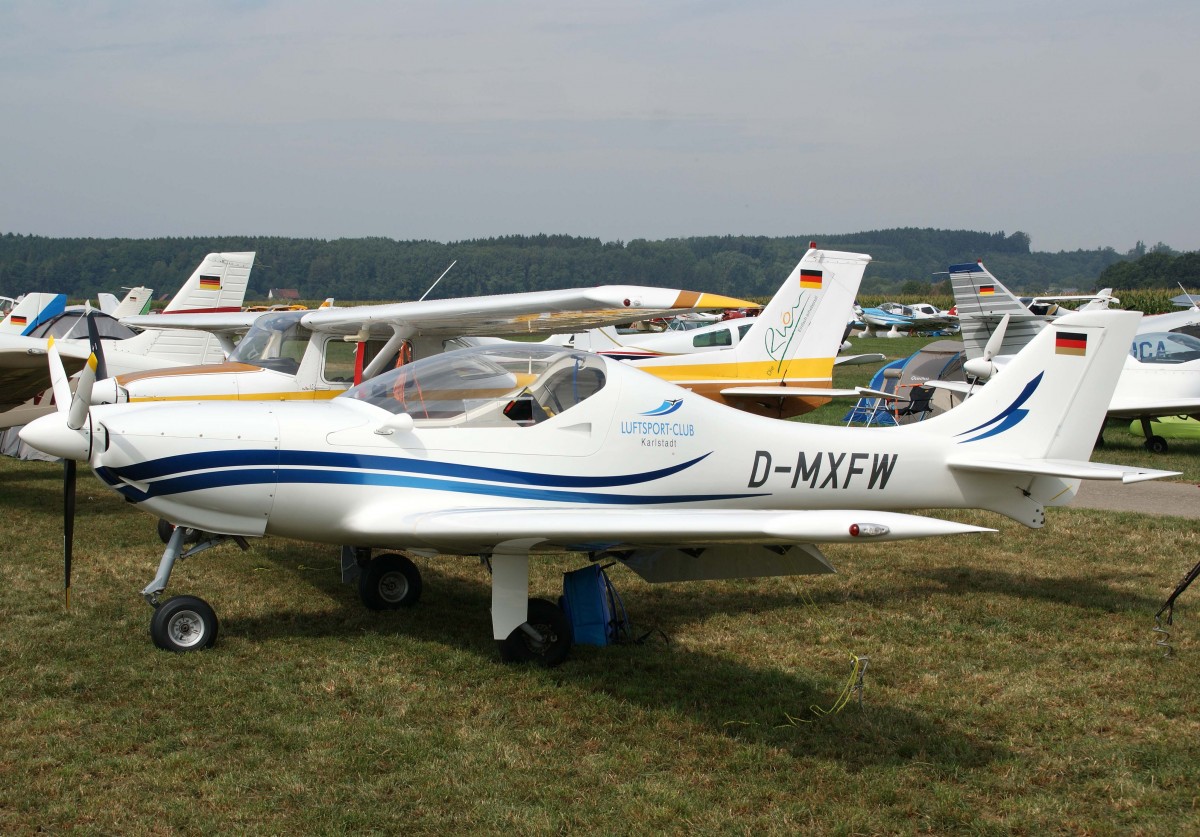 Privat, D-MXFW, Aerospool, WT-9 Dynamic, 23.08.2013, EDMT, Tannheim (Tannkosh '13), Germany