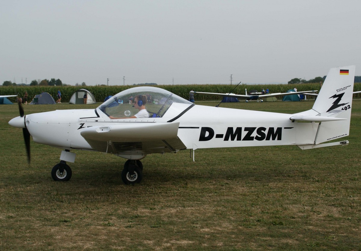 Privat, D-MZSM, Roland Aircraft (Zenair), CH-602 economy Zodiac, 24.08.2013, EDMT, Tannheim (Tannkosh '13), Germany