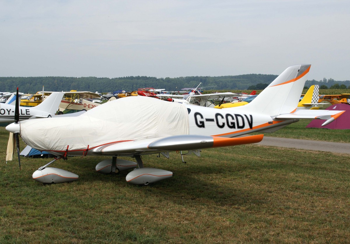 Privat, G-CGDV, Czech Sport Aircraft (CSA), Sport Cruiser, 23.08.2013, EDMT, Tannheim (Tannkosh '13), Germany