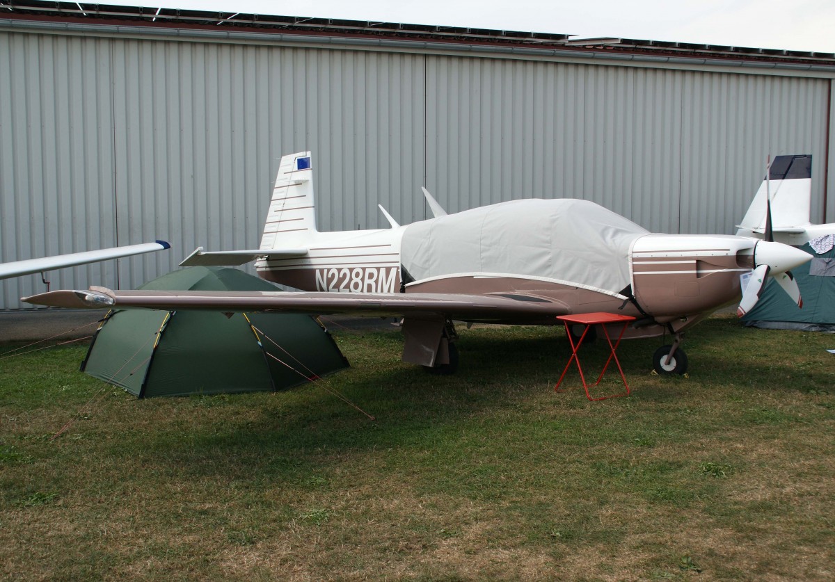Privat, N228RM, Mooney, M-20 K, 23.08.2013, EDMT, Tannheim (Tannkosh '13), Germany