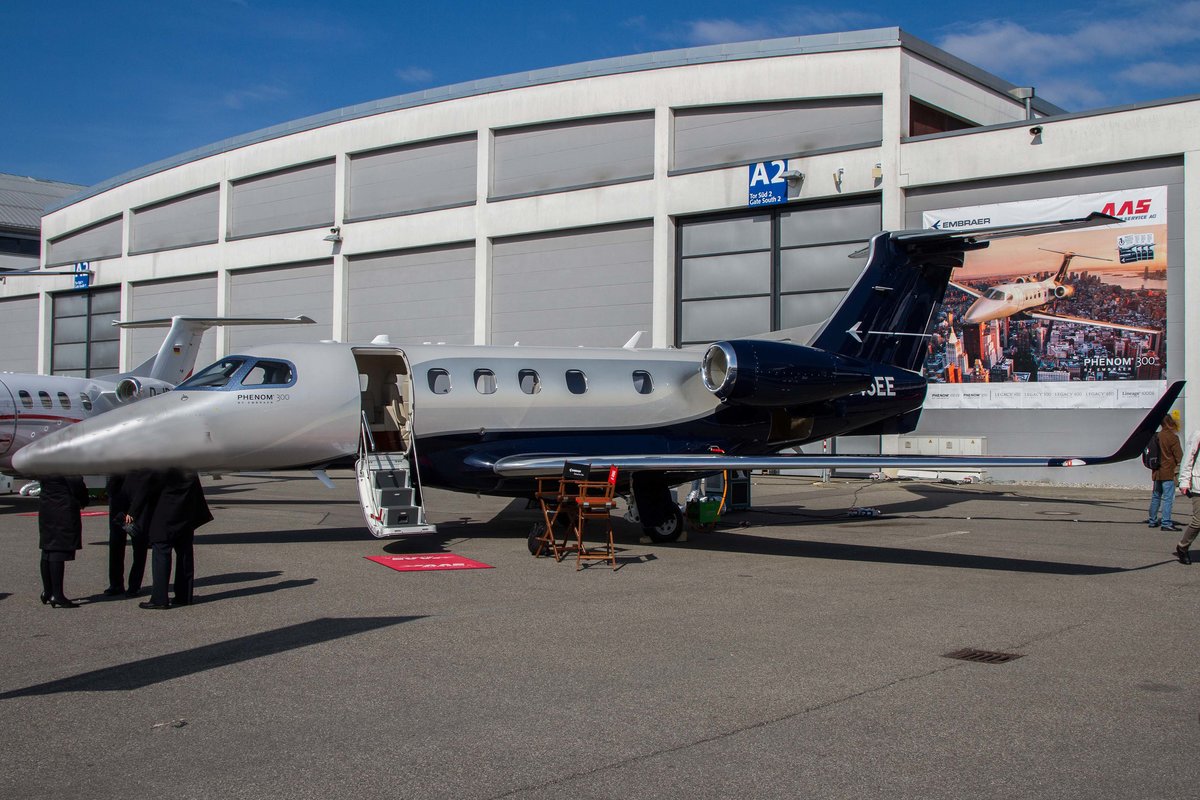 privat, N545EE, Embraer, EMB-505 Phenom 300, 07.04.2017, Aero '17, Friedrichshafen, Germany