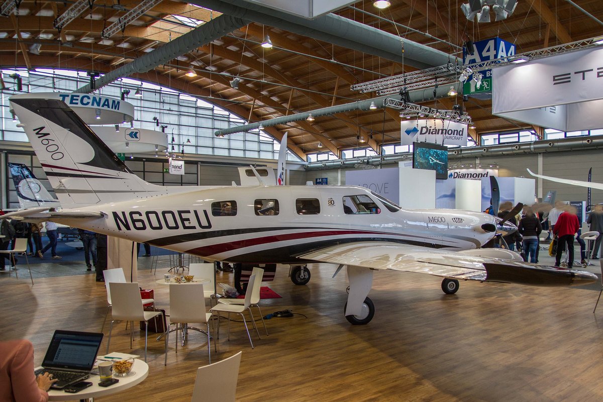 privat, N600EU, Piper, PA-46 M-600, 07.04.2017, Aero '17, Friedrichshafen, Germany