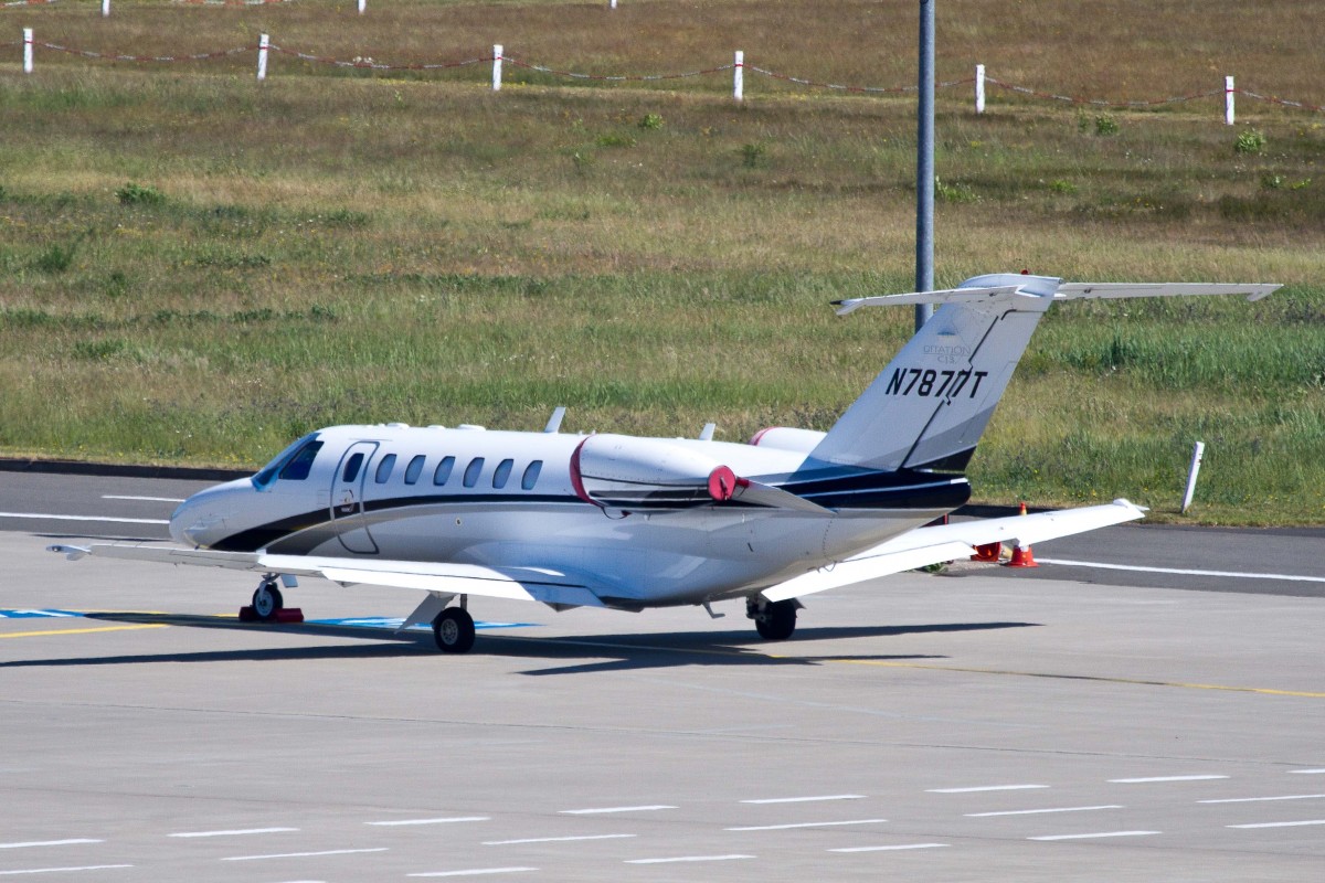 Privat, N7877T, Cessna, 525 B Citation CJ-3, 05.06.2015, CGN-EDDK, Köln-Bonn, Germany