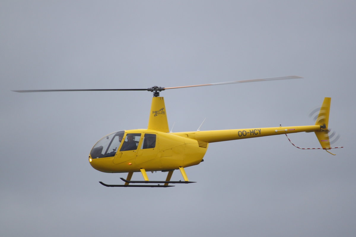 Privat, OO-HCY, OO-HCY, Robinson R44 Raven. 36. Oldtimer Fly-in Schaffen-Diest, BE, 17.08.2019