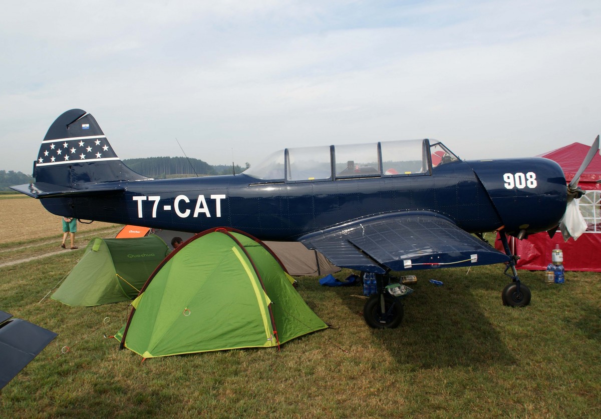 Privat, T7-CAT, Yakovlev, Yak-52, 23.08.2013, EDMT, Tannheim (Tannkosh '13), Germany
