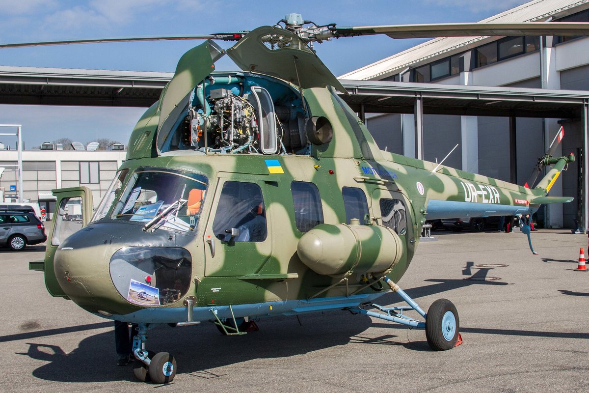 privat, UR-EXR, Mil, Mi-2, 07.04.2017, Aero '17, Friedrichshafen, Germany