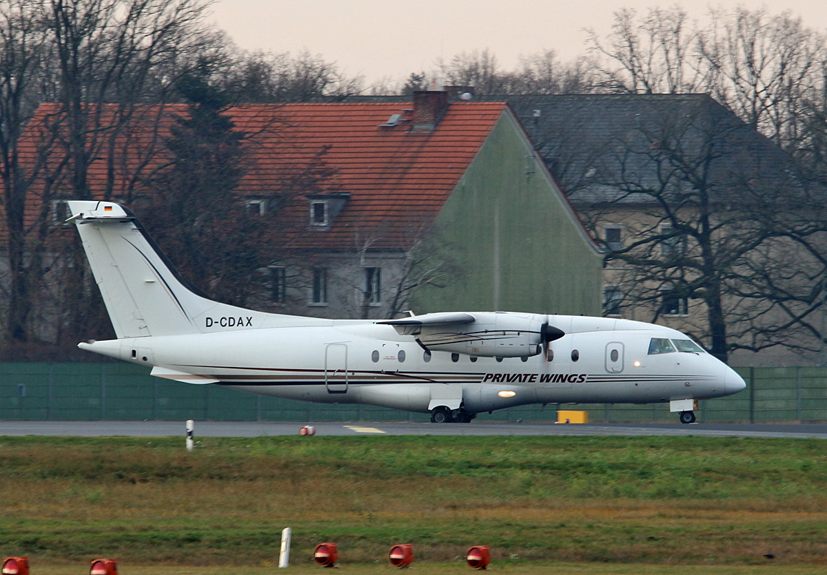 Privat Wings, Dornier Do-328-110, D-CDAX, TXL, 26.11.2017