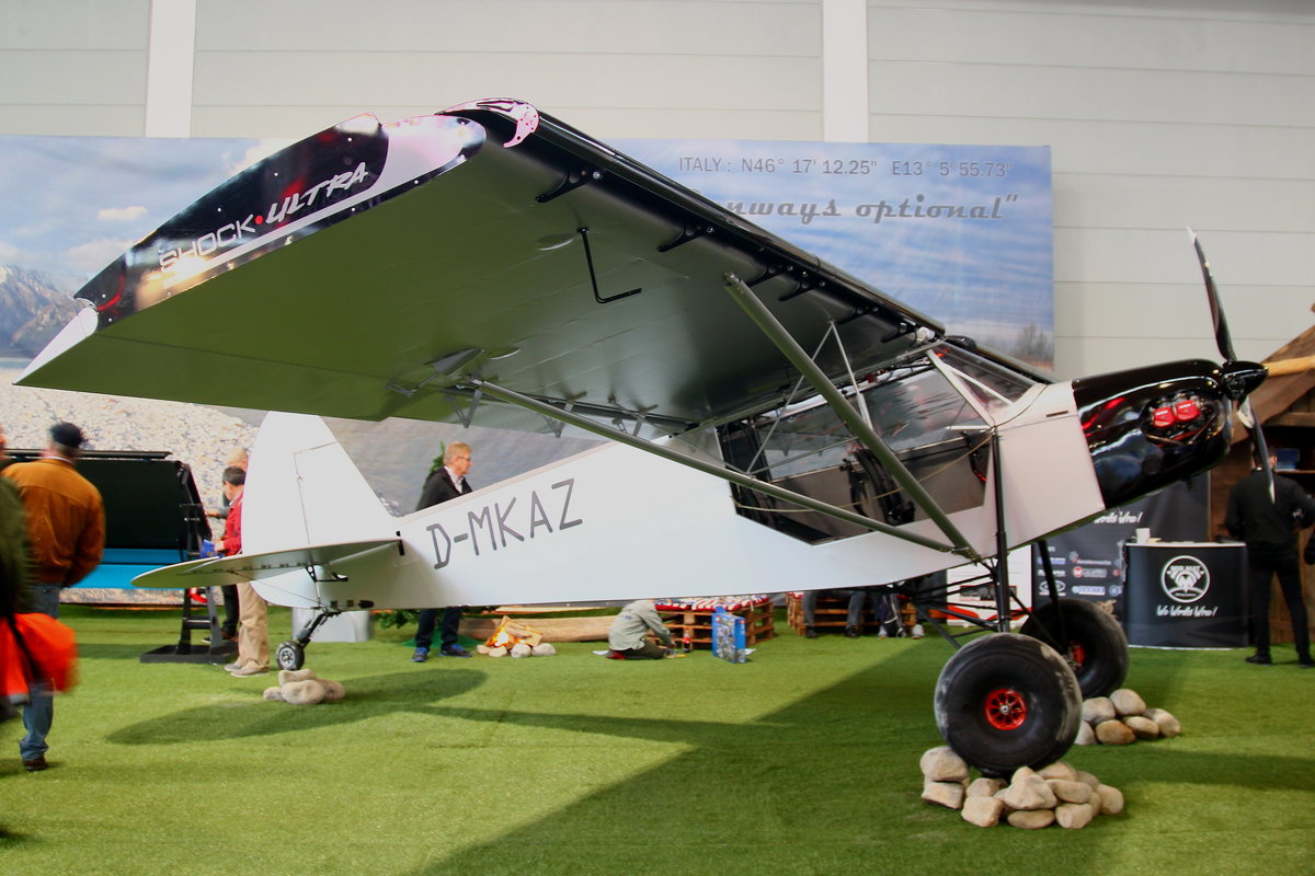 Privat, Zlin Aviation Shock Ultra, D-MKAZ. Aero 2019, Friedrichshafen, 10.04.2019.