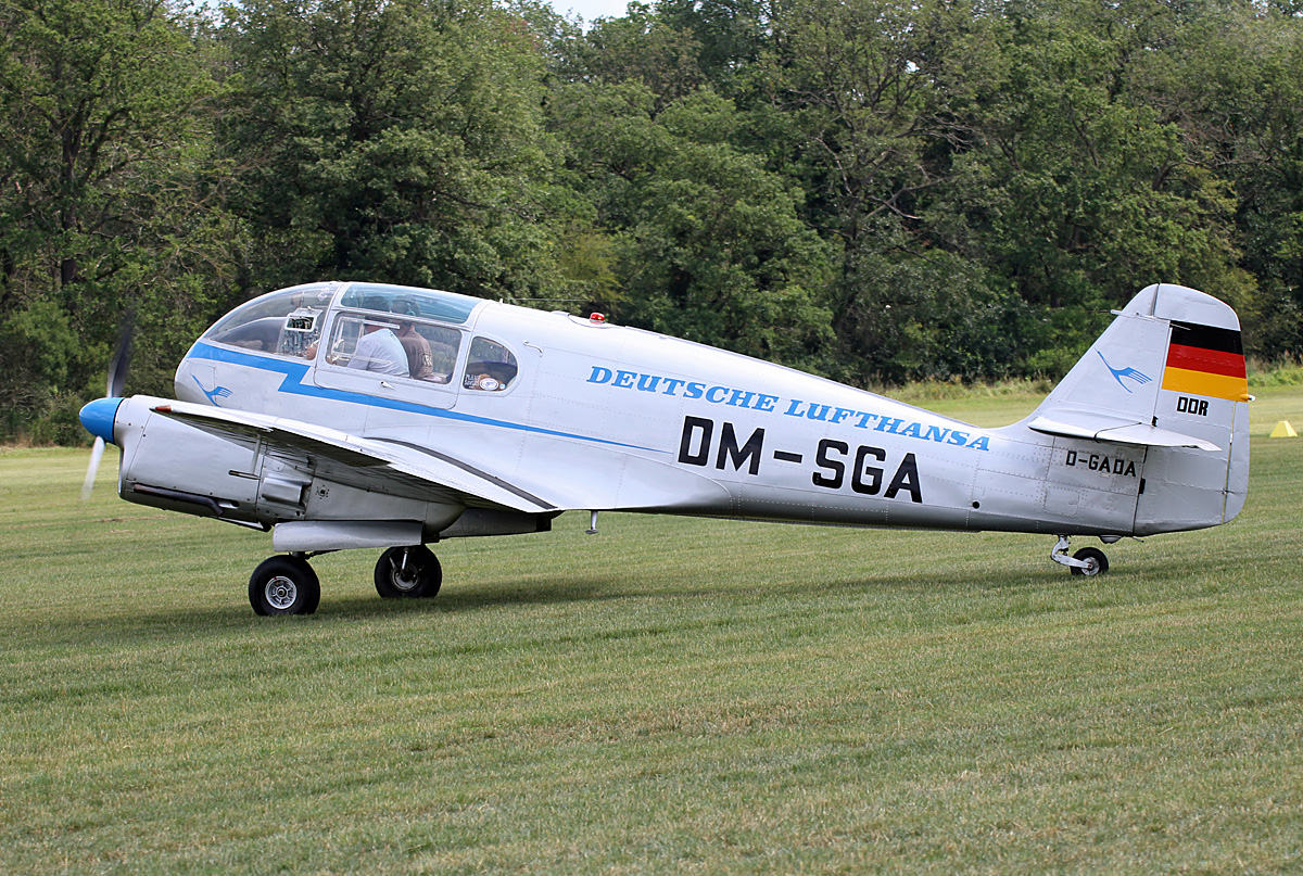 Private Aero 145, D-GADA, Flugplatz Bienenfarm, 07.08.2021