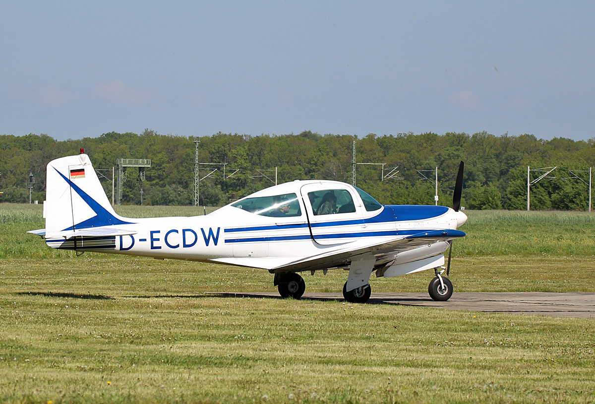 Private, Aero Commander 200D, D-ECDW, Flugplatz Bienenfarm, 18.05.2019