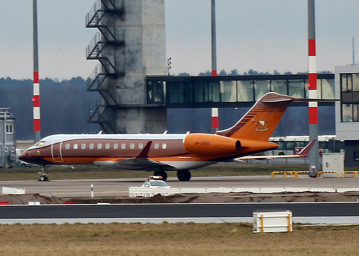 Private BD-700-1A10 Global Express XRS, M-UNIS, SXF, 22.02.2019