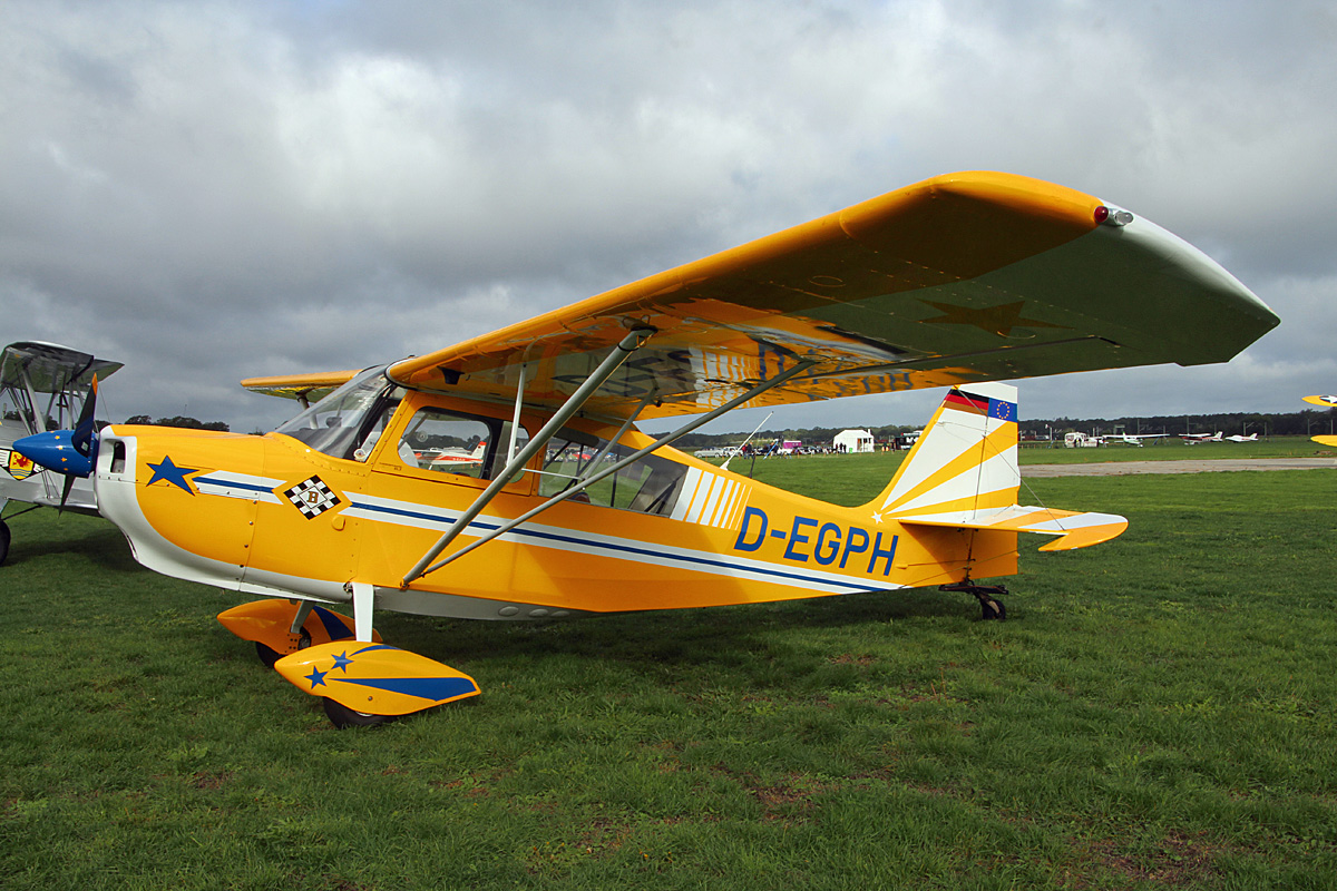 Private Bellanca 7GCBC Citabria, D-EGPH, Flugplatz Bienenfarm, 17.09.2022