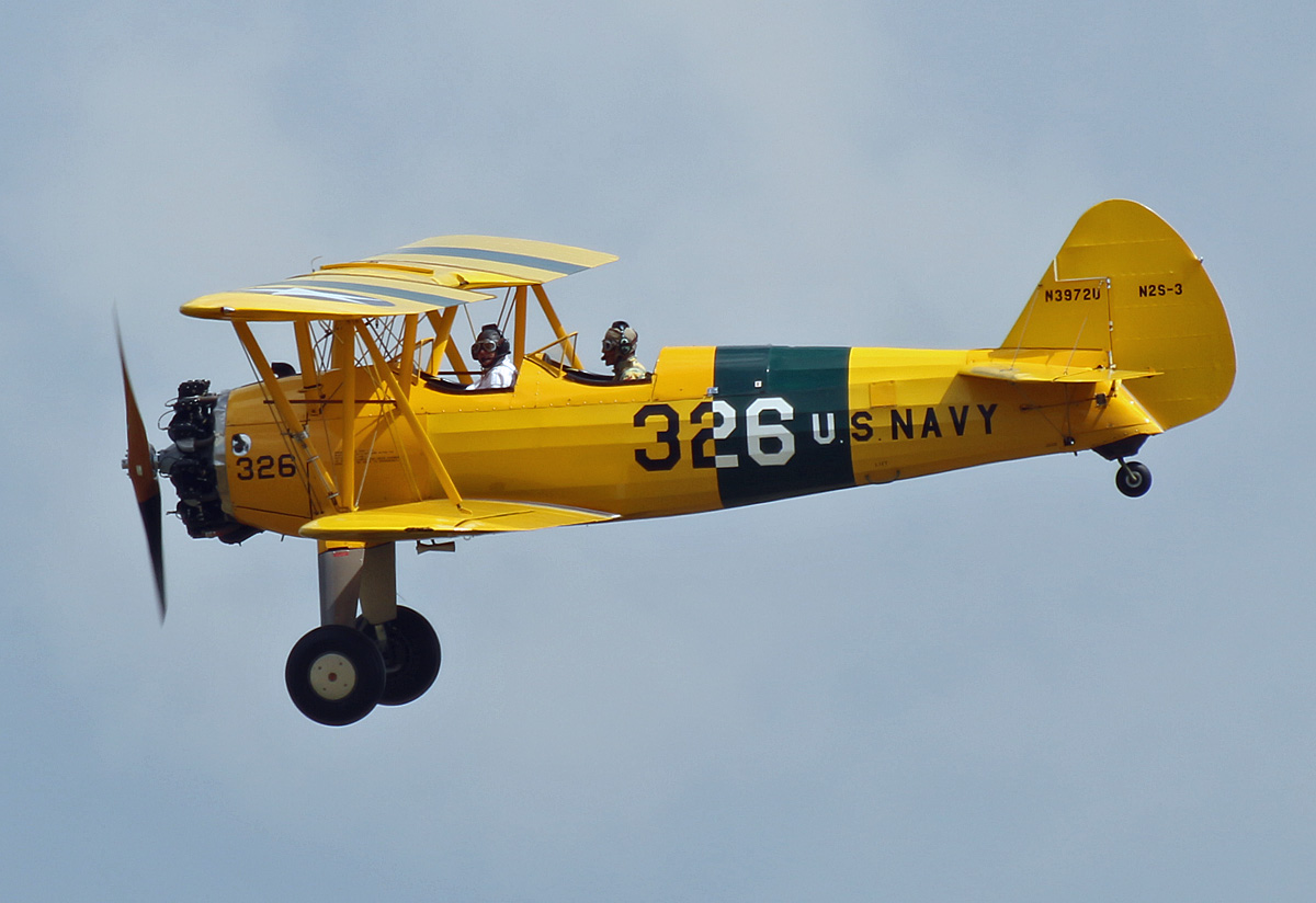 Private Boeing S2-N3 Stearman, N3972U, Stearman and Friends 2021, Flugplatz Bienenfarm, 03.07.2021