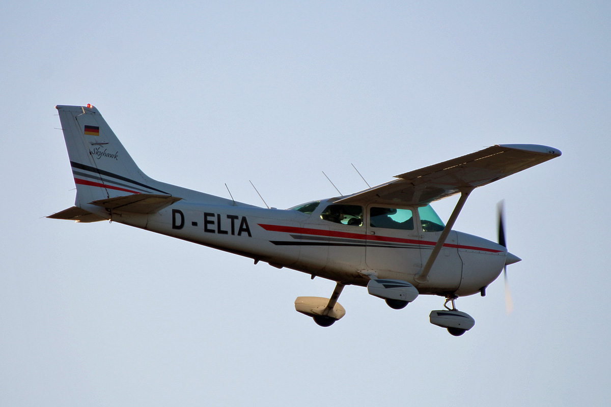 Private Cessna 172N, D-ELTA, TXL, 05.01.2020